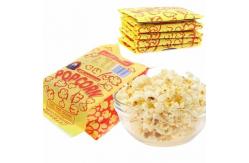 China Custom Logo Print Fold and Seal Popcorn Bags supplier