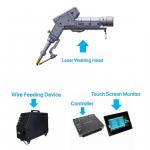 Compact Fiber Handheld Laser Welding Machine with 4 Operating Modes and 220v Input Voltage for sale