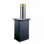 Traffic Control Bollards Thickness 6mm 5s Remote Control Parking Bollards 110KG for sale