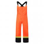 Unisex HIVIS Work Clothes EN343 Reflective Bib Overalls For Offshore