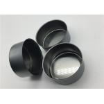 Black Tin Plate Cans 65mm Diam With 29.5mm Height Herb Flowers Air Tight Sealed Water Proof for sale