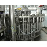 3-In-1 Automatic Juice Filling Machine 6000BPH / 500ML With Plastic Screw Cap for sale