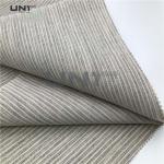 Woven Jacket Uniform Elastic Hair Interlining Eco Friendly