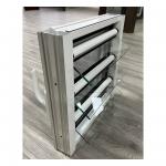 Customizable Aluminum Glass Louver Window with Adjustable Ventilation for sale