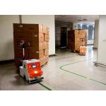 AGV Automated Guided Robot , Automated Guided Tugger High Guiding Accuracy for sale