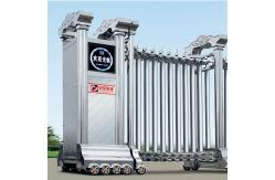 China Anti - Theft Remote Control Electric Telescopic Door For Office Building supplier