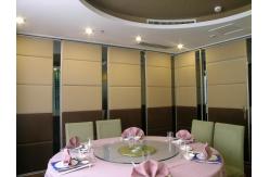 China Soundproof Mobile Movable Wall Partitions Melamine Finishing 500 - 1200 mm Width supplier