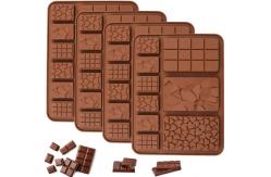 China Silicone Chocolate Break-Apart Molds Silicone Protein and Energy Bar Molds supplier