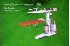 China Spotting Board Garment Ironing Pressing Machine , Dry Clean Industrial Pressing Equipment supplier