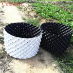 White,Black Tree Air Prune Plant Root Control Fast Growth Container made of Hdpe,Pvc for easier transplant pot for sale