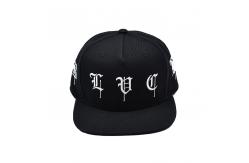 China Classic Flat Brim Snapback Hats Blank Underbrim Cotton Wool Blend Flat Visor supplier