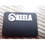 Custom 3D Logo Rubber PVC Patches Garment Label For Clothing Mirco Injection