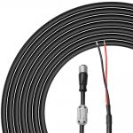Alvin's Cables M12 T-Code 4-Pin Power Cable for Cognex 32.8ft for sale