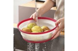 China Customized 180g 8.2 Inch Collapsible Microwave Splatter Shield supplier