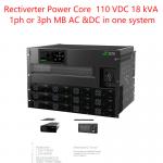 Power Core 110vdc Eltek Rectiverter 18 Kva 24kw 230v Flatpack Power System for sale
