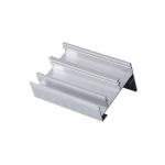 Sand Blasting Polished Aluminium Profile / Rail Glass Slide Door Aluminum Profile for sale