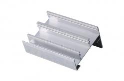 China Sand Blasting Polished Aluminium Profile / Rail Glass Slide Door Aluminum Profile supplier