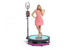 China App Control 360 Spinning Photo Booth IPad Selfie Automatic Spin 360 Photo Booth supplier