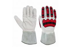 China 360 Degree Goatskin Shell Cut Resistant Work Gloves With Impact Protection supplier