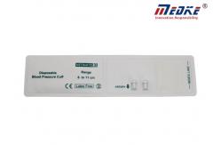 China Circumference Disposable Double Tube 6-11cm Neonate NIBP Cuff supplier