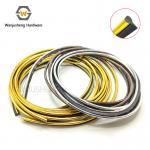 Furniture T Shape Decoration Tape Plastic Car Interior Slit Automotive Decorative Trim Strips Gold Pvc Edge Banding for sale