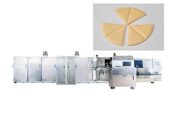 Eco Friendly Ice Cream Cone Production Line , Ice Cream Wafer Machine