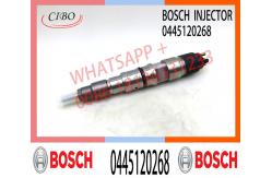 China Genuine Neutral New Injector 0445120268 Common Rail Fuel Diesel Injector 0445120268 supplier