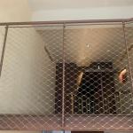 AISI316 Stainless Steel Wire Rope Mesh Transparent Railing Infill Guardrail