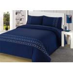 100% Cotton Embroidered Modern Bedding Sets 4Pcs Double Size Bedding Sets for sale