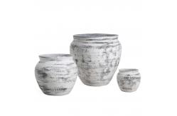 China Durable Fiber Cement Flower Planters with Drainage supplier
