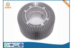 China Thickness 0.8mm 5.0mm Aluminum Extrusion Processing LED Heatsink Bar supplier