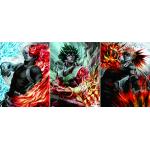 Eco - friendly PET 3D Lenticular Poster with Flip Effect