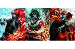 China Eco - friendly PET 3D Lenticular Poster with Flip Effect supplier