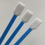 Polyester Swabs Material Polypropylene Flat Rectangle Head 5 Inch Surface Clean for sale