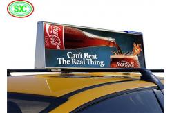 China Customizable P3 LED Taxi Top Screen Ads Small, Detachable And Easy To Install supplier