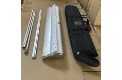 China Wide board Retractable Roller Advertising Aluminum Banner Stand Roll up Display  85x200cm supplier