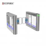 Blushless Motor Waist Height Swing Gate IP65 Turnstile For Hospitals Schools for sale