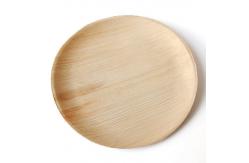 China Multiscene 12 Round Palm Leaf Plates Disposable Bamboo Material supplier