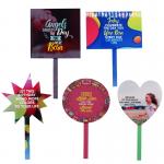 Personalized 3mm MDF Sublimation Cake Topper Blanks Double Sided Printing for sale