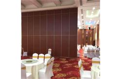 China Sound Proof Partitions Folding Moving Partition With Aluminum Frame supplier
