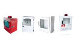 China Steel Locker Waterproof First Aid Wall Cabinet With Flashing Strobe Light supplier