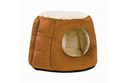China Warm Sleeping Felt Cat Cave Bed Nest Kitty Shape Puppy House supplier