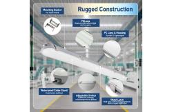 China 25W - 45W LED Vapor Tight Light Fixture IP65 LED Moisture Proof Lamps supplier