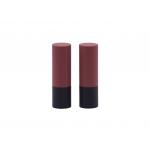 Black Bottom With Dark Brown Case Aluminum Lipstick Tube for sale