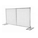Easy Install Pvc Coated Chain Link Mesh Fence Uniform Mesh Size 50*50 Or 60*60mm for sale