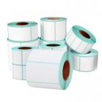 Customized 100% Compatible Thermal Label Sticker Bright Color For Label Printers for sale