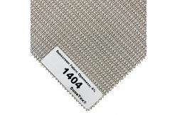 China Polyester Solar 4% Openness Textured Pattern Roller Blind Fabrics For Window Treatment supplier