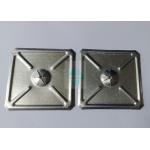 2-1/2 Mild Steel Square Insulation Self Locking Washer With Bevel Edge