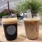 Food Grade Pet Coffee Disposable Plastic Cups 500ml For Cold Cafe Customized Logo for sale
