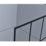 Aluminium Frame 1800x800mm Pivot Shower Screen Sliding Open